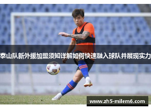 泰山队新外援加盟须知详解如何快速融入球队并展现实力
